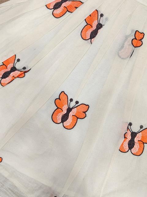 BUTTERFLY SUMMER KIDS Cotton White Kids clothing market in Surat